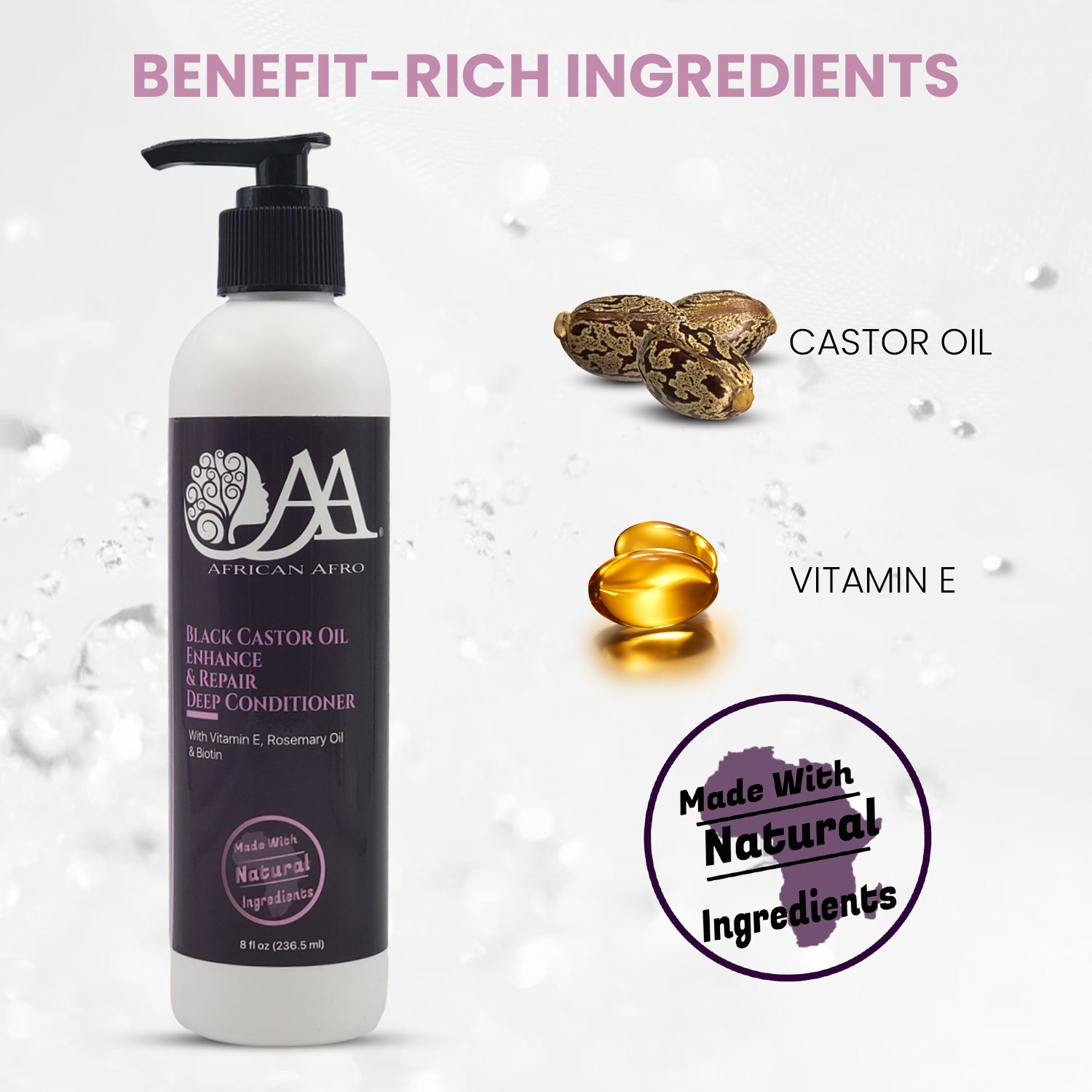 Black Castor Oil Enhance and Repair Deep Conditioner |